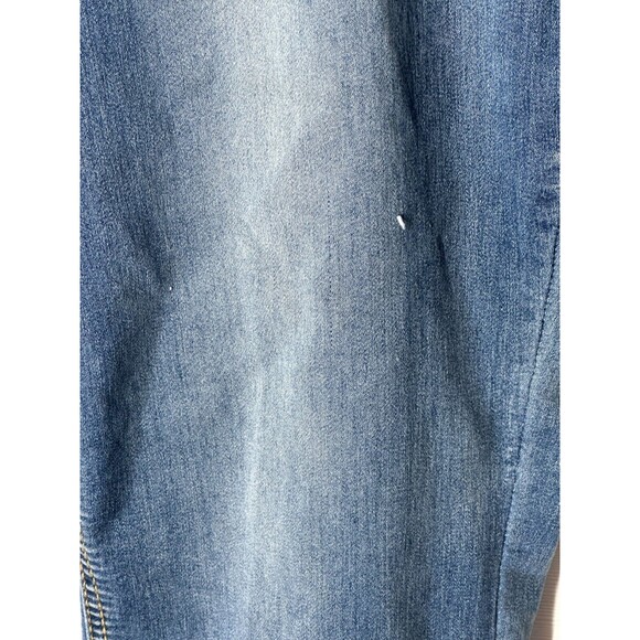 Cato Premium Jeans Women's 18 Medium Wash High Rise Tapered Leg Whiskering - Picture 4 of 8